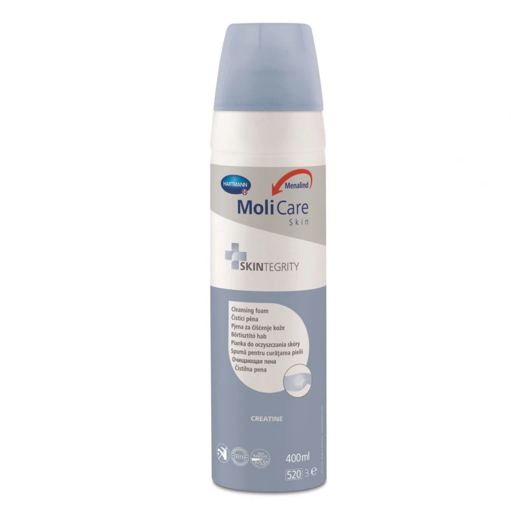 MOLICARE SKIN spuma de curatare a pielii fara clatire