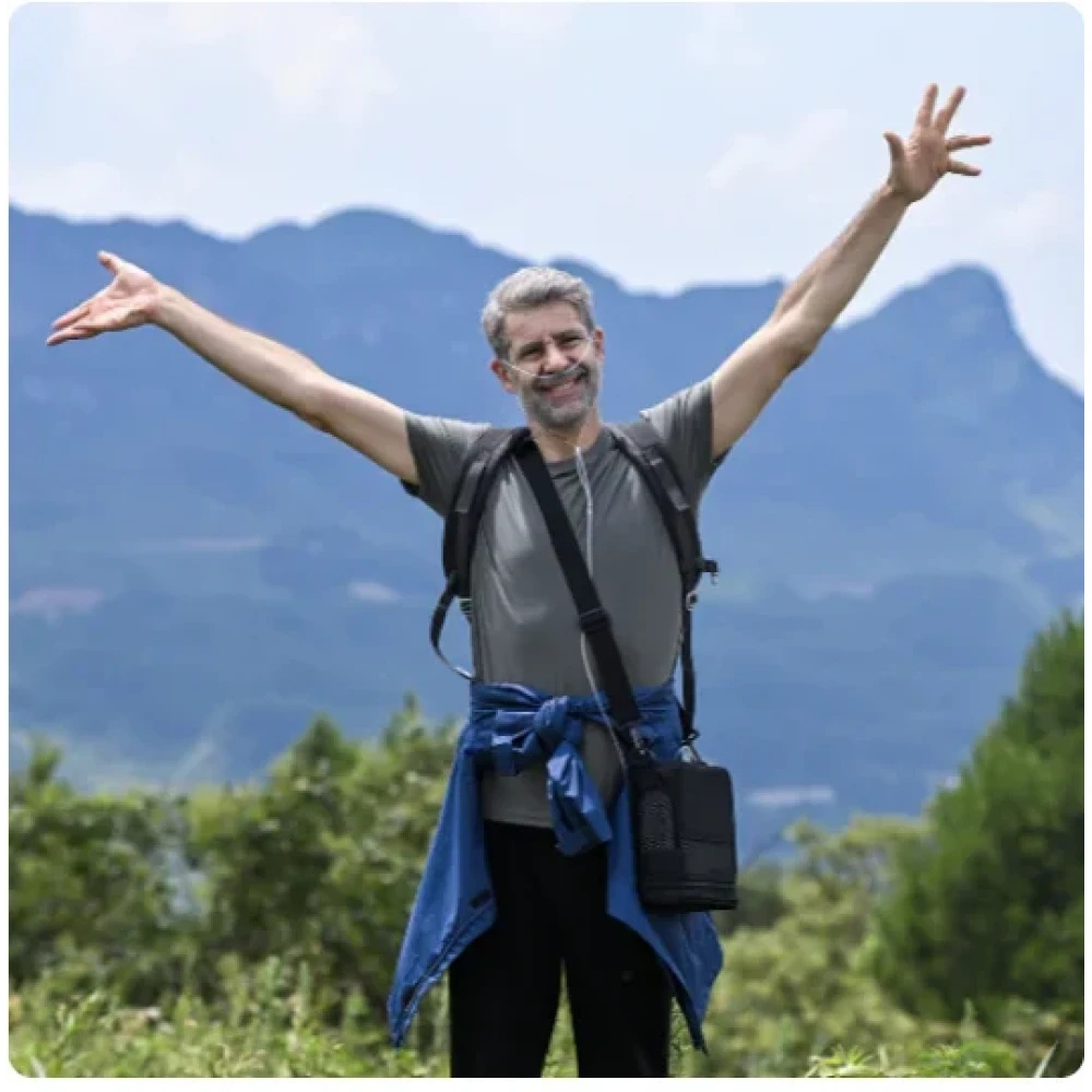 Concentrator de oxigen portabil OX-1A-E