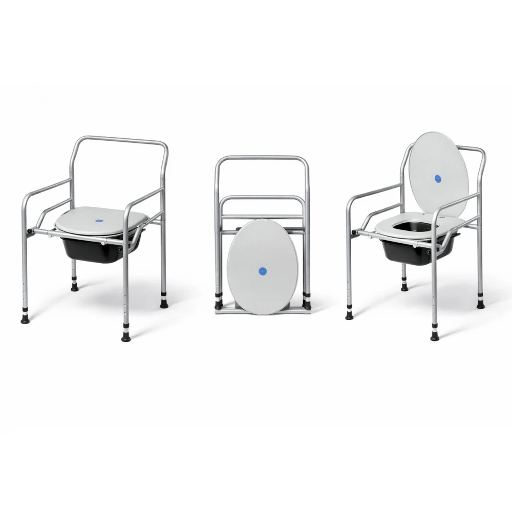 Scaun de toaleta pliabil din otel HC400